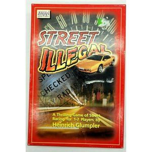 STREET ILLEGAL Z-man Board Game Complete NEW/unsealed  Street Racing Game